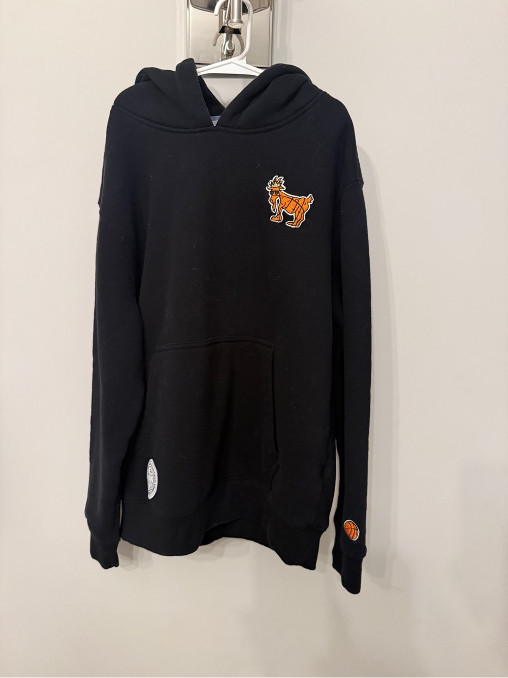 Black Kids Basketball Hoodie